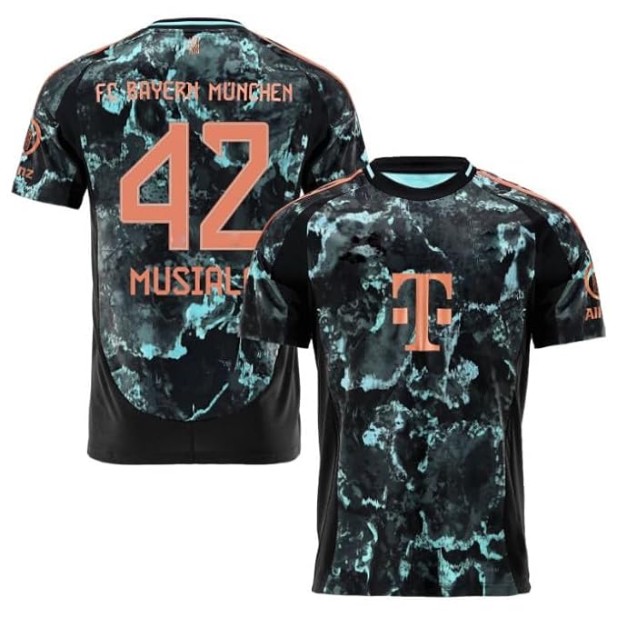 95MILES Men's Polyester Musiala Jersey New Club Jersey 42 Number